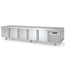 Vaiotec Topline Gastro-Unterbaukühltisch, 5-fach GN 1/1 mit 5 Türen, 2695 × 700 mm