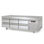 Vaiotec Topline Gastro-Unterbaukühltisch, 3-fach GN 1/1 mit 6 Schubladen, 1795 × 700 mm