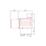 Vaiotec Topline Gastro-Belegstation, 2-fach mit Türen, eckiger Glasaufsatz, GN 1/6, 925 × 700 mm, Bild 2