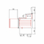 Vaiotec Topline Gastro-Belegstation, 3-fach mit Türen, Edelstahlaufsatz, GN 1/4, 1375 × 700 mm, Bild 2