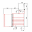Vaiotec Topline Gastro-Belegstation, 2-fach mit Türen, Edelstahlaufsatz, GN 1/4, 1345 × 700 mm, Bild 2
