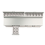 Vaiotec Topline Gastro-Belegstation, 4-fach mit Türen, Edelstahlaufsatz, GN 1/4, 2245 × 700 mm, Bild 3