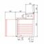 Vaiotec Topline Gastro-Belegstation, 5-fach mit Türen, Edelstahlaufsatz, GN 1/6, 2695 × 700 mm, Bild 2