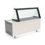 Vaiotec Topline Gastro-Zubereitungstisch, 2-fach mit Türen, Glasklappdeckel, GN 1/6, EN 60x40, 1495 × 800 mm, Bild 2