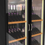 Vaiotec Topline Weinkühlschrank Schwarz, 1706 Liter, 315 Flaschen, 2 Zonen, 2055 × 735 mm, Bild 2