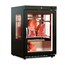 Vaiotec Topline Gastro-Reifeschrank Dry-Aging Schwarz,120 Liter, 20 kg Fleisch, Seitenfenster, 600 × 650 mm