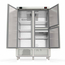 Vaiotec Topline Gastro-Reifeschrank Dry-Aging 2 Zonen, Edelstahl, Abtropfen und Trocknen, 956 + 245 Liter, 1370 × 735 mm, Bild 2