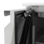 Vaiotec Gastro-Kühltisch Mini, 2-fach – mit 1 Tür & 2 Schubladen, 900 × 700 mm, Bild 4