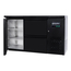 Vaiotec Gastro-Barkühltisch schwarz, 1 Tür & 2 Schubladen – 280 l, 1465 × 520 mm, Bild 2