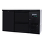 Vaiotec Gastro-Barkühltisch schwarz, 1 Tür & 2 Schubladen – 280 l, 1465 × 520 mm, Bild 3
