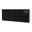 Vaiotec Gastro-Barkühltisch schwarz, 2 Türen & 2 Schubladen – 425 l, 2005 × 520 mm, Bild 3