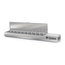 Vaiotec Topline Gastro-Kühlaufsatz mit Edelstahldeckel 10xGN1/3, 2245 × 396 mm