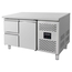 Vaiotec Gastro-Kühltisch, 1 Tür & 2 Schubladen – Monoblock, 1360 × 700 mm, Bild 2