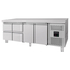 Vaiotec Gastro-Kühltisch, 2 Türen & 4 Schubladen – Monoblock, 2230 × 700 mm, Bild 2