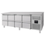 Vaiotec Gastro-Kühltisch, 8 Schubladen – Monoblock, 2230 × 700 mm, Bild 2