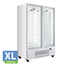 Vaiotec Topline Gastro-Getränkekühlschrank 2 Türen, 1040 Liter XL,weiß, 1280 × 742 mm, Bild 2