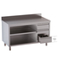Vaiotec Topline Gastro-Arbeitsschrank, offen, mit 3 Schubladen rechts, Aufkantung, 1000 × 600 mm, Bild 2