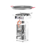 Hendi Gasgrill Fiesta 800, 7kW, 800x800x(H)900mm, Bild 5