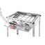 Hendi Grillsystem Green Fire mit 2 Brennern, Profi Line, Emaillierte Grillplatte und Grillrost aus Gusseisen GN 1/1, 11,6kW, 740x615x(H)825mm, Bild 7