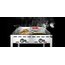 Hendi Grillsystem Green Fire mit 2 Brennern, Profi Line, 2 Edelstahl Grillroste GN 1/1, 11,6kW, 740x612x(H)825mm, Bild 9