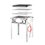 Hendi Grill-Master Maxi, 11,6kW, 650x540x(H)840mm, Bild 7