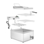 Hendi Fritteuse, 12L, 230V/3500W, 630x860x(H)438mm, Bild 7