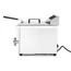 Hendi Induktionsfritteuse mit Ablasshahn - 8 l, 8L, Hellgrau, 230V/3500W, 288x619x(H)408mm, Bild 3