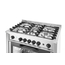 Hendi Gasherd - 5 Kochfelder mit Elektroofen, Kitchen Line, Silber, 230V/2900W, 14,3kW, 900x653x(H)900mm, Bild 5