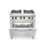 Hendi Gasherd 4-flammig mit Ofen GN 1/1, Kitchen Line, 230V/3000W, 19kW, 800x722x(H)900mm, Bild 5