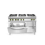 Hendi Gasherd Kitchen Line 6-flammig mit Ofen GN 1/1, Kitchen Line, 230V/3000W, 28,5kW, 1200x722x(H)900mm, Bild 3
