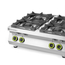 Hendi Gasherd Kitchen Line - 4 Kochfelder, Table-Top, Kitchen Line, 19kW, 800x700x(H)310mm, Bild 5