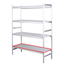 SARO Alu- Regalboden mit Kunstoffrosten 475x974mm, Bild 2