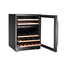 Arktic Weinkühler, 2 Zonen, 46 Flaschen, Schwarz, 570x595x(H)820mm, Bild 7
