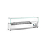 Arktic Aufsatz-Kühlvitrine Gastronorm 1/4, 5x GN 1/4, 230V/180W, 1205x335x(H)460mm, Bild 3