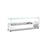 Arktic Aufsatz-Kühlvitrine Gastronorm 1/4, 5x GN 1/4, 230V/180W, 1205x335x(H)460mm, Bild 4