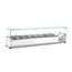 Arktic Aufsatz-Kühlvitrine Gastronorm 1/3, 7x GN 1/3, 230V/180W, 1605x420x(H)460mm, Bild 3