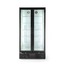 Arktic Kühlschrank mit doppelter Tür auf der Rückseite, 384L, Schwarz, 220-240V/365W, 900x530x(H)1820mm, Bild 3
