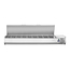 Arktic Aufsatz-Kühlvitrine Gastronorm 1/3, 9x GN 1/3, 230V/180W, 2005x420x(H)630mm, Bild 3