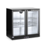 Arktic Kühlschrank mit doppelter Tür auf der Rückseite, 158L, Schwarz, 220-240V/160W, 900x530x(H)870mm, Bild 5