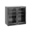 Arktic Bar-Kühlschrank mit doppelter Tür, 158L, Schwarz, 220-240V/160W, 900x530x(H)870mm, Bild 3