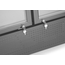 Arktic Rückwandkühlschrank mit hinterleuchteter Blende, zweitürig, 512L, Schwarz, 220-240V/510W, 1120x585x(H)1900mm, Bild 5