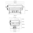 Hendi Chafing Dish Set, GN 1/1, 7,5L, 600x355x(H)305mm, Bild 7