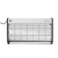 Hendi Insektenvernichter, elektronisch, Wirkungsbereich: 150 m², 230V/45W, 655x90x(H)360mm, Bild 5