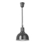 Hendi Höhenverstellbare Wärmelampe, kuppelförmig, Schwarz, 230V/250W, ⌀250x(H)207mm