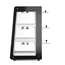 Hendi Beheiztes Thekendisplay, Schwarz, 220-240V/500W, 472x447x(H)775mm, Bild 9
