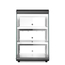 Hendi Beheiztes Thekendisplay, Schwarz, 220-240V/500W, 472x447x(H)775mm, Bild 5