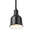 Hendi Höhenverstellbare Wärmelampe, zylinderförmig, Schwarz, 230V/250W, ⌀175x(H)250mm, Bild 5