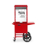 Hendi Popcorn-Maschine mit Fahrgestell, Rot, 220-240V/1155W, 940x510x(H)1553mm, Bild 5
