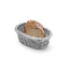 Hendi Brotkorb, oval, Hellgrau, 190x120x(H)60mm, Bild 3