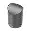 Hendi Tischabfalleimer mit Schwingdeckel, 1,2L, Schwarz, ⌀120x(H)165mm, Bild 3